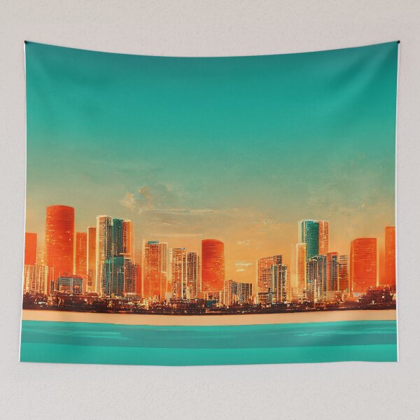 Item preview, Miami Skyline designed and sold by samvschantz.