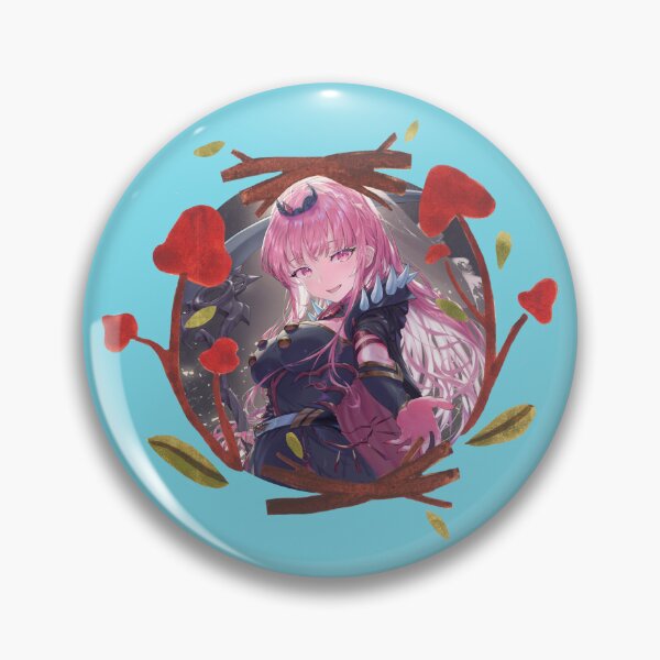 Item preview, Copy of Mori Calliope Cute Vtuber Beautiful Floral Frame designed and sold by creativille.