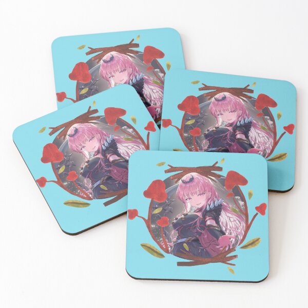 Item preview, Copy of Mori Calliope Cute Vtuber Beautiful Floral Frame designed and sold by creativille.