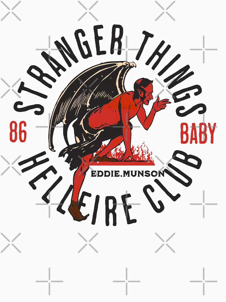 " The Real eddie munson stranger things hellfire club" T-shirt for Sale