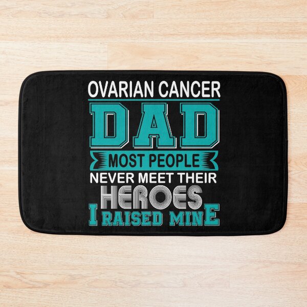 Item preview, Proud Ovarian Cancer Dad Most People Never Meet Their Heroes I Raise Mine designed and sold by frechettee.