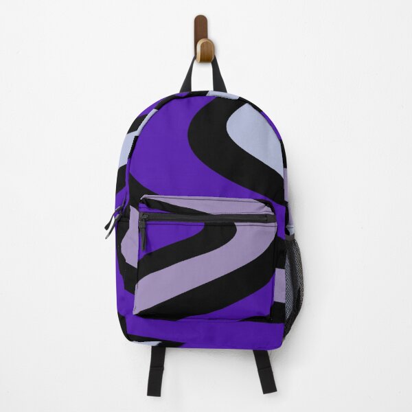 Item preview, Purple wiggly line abstract pattern designed and sold by Itzjustlife.