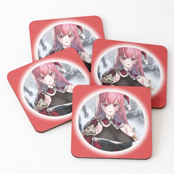 Item preview, Mori Calliope Cute Vtuber Circle Christmas Design designed and sold by creativille.