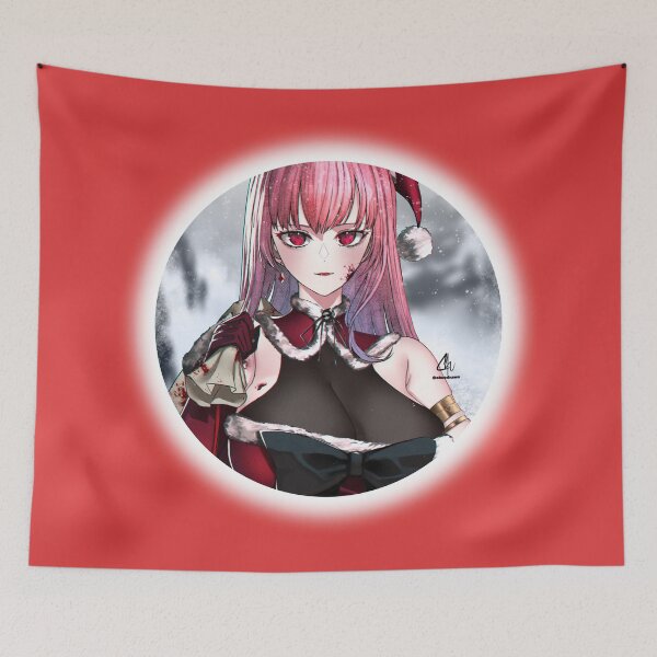Item preview, Mori Calliope Cute Vtuber Circle Christmas Design designed and sold by creativille.