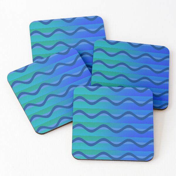 Item preview, Seamless blue abstract pattern designed and sold by Itzjustlife.