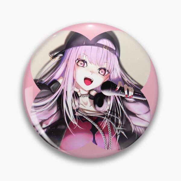 Item preview, Mori Calliope Cute Vtuber Singing Clover Beautiful Clover Shape Cut designed and sold by creativille.