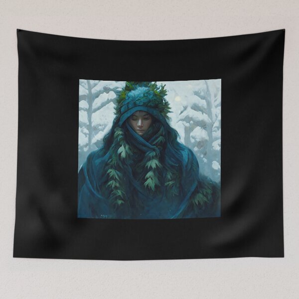 Item preview, Girl in Winter Robe - best selling  designed and sold by Aditya Bhole.