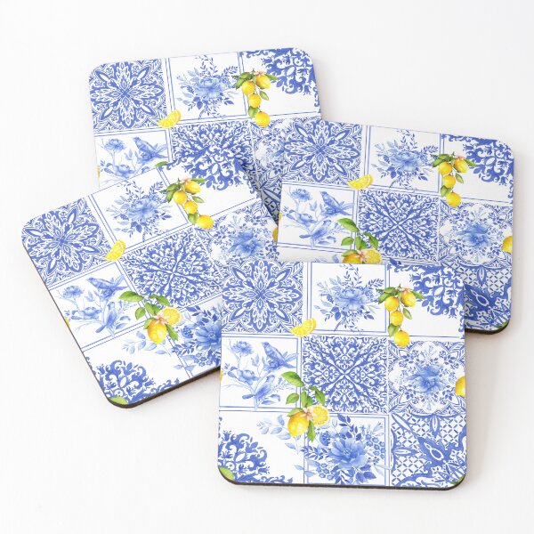 Item preview, Chinoiserie,blue flowers,birds,blue china,blue willow  designed and sold by MariaMarinova.