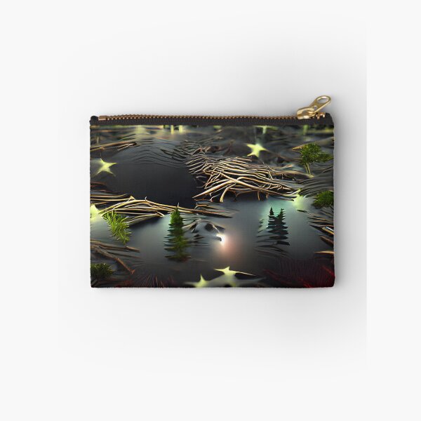 Item preview, Starry Forest Night designed and sold by AbstractlyArt.