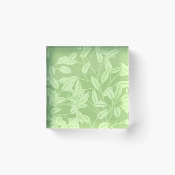 Item preview, Pale Green Foliage Pattern designed and sold by Moti Black.