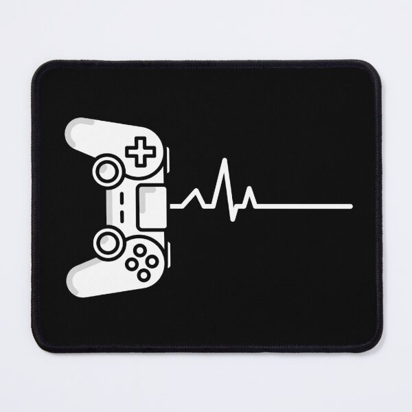 Item preview, Cool graphic game console controller EKG heartbeat line gifts for gamers, gamer girls, gamer boys designed and sold by haRexia.