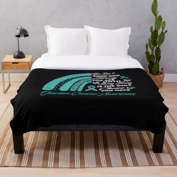Item preview, You Don't Know How Strong You Are Rainbow Ovarian Cancer Awareness designed and sold by Gillosina.