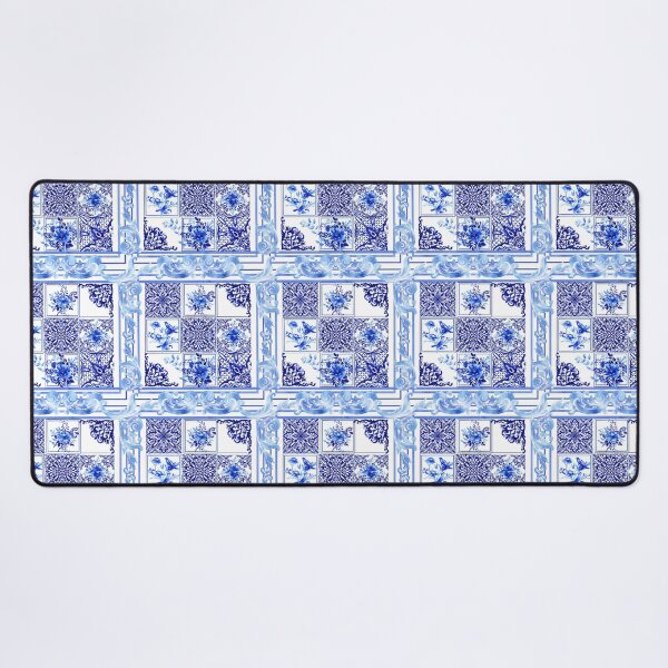 Item preview, Chinoiserie,blue flowers,birds,blue china,blue willow  designed and sold by MariaMarinova.