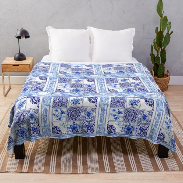 Item preview, Chinoiserie,blue flowers,birds,blue china,blue willow designed and sold by MariaMarinova.