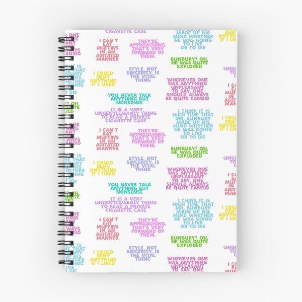 Item preview, The Importance of Being Earnest Quote Pack  designed and sold by rissidesigns.