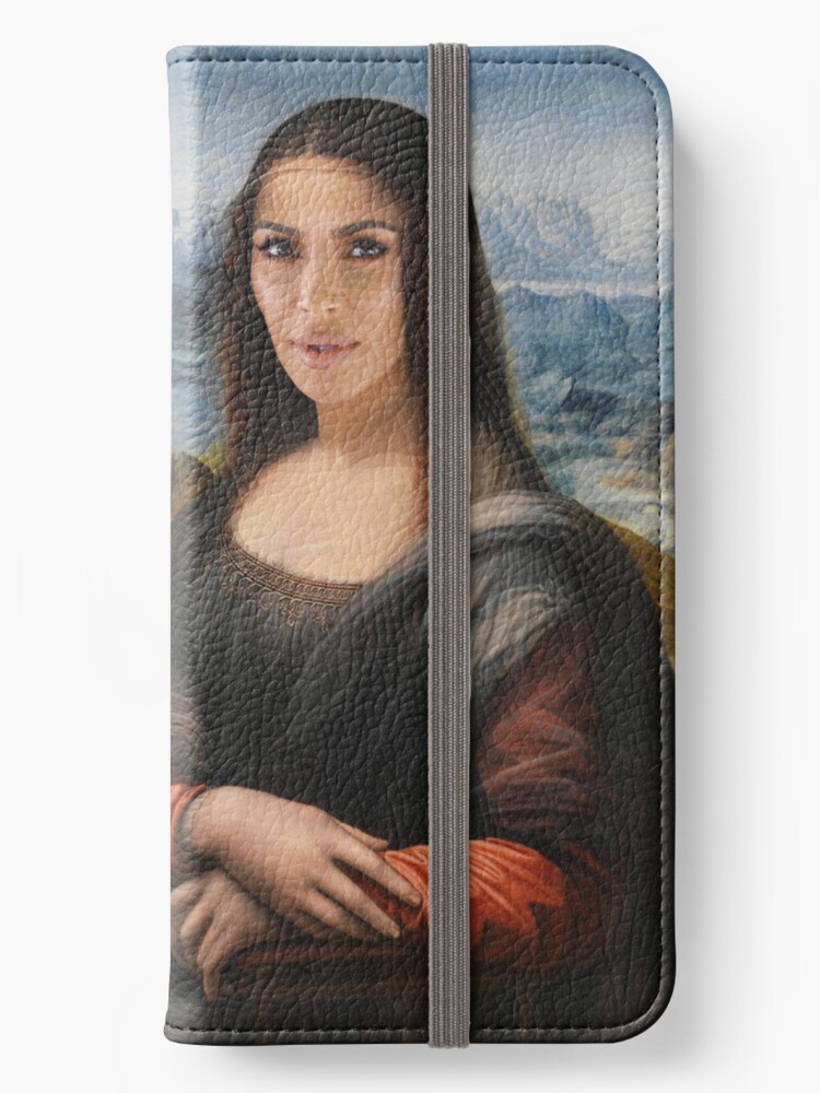 Kim Kardashian Mona Lisa Canvas Print by Lhadii