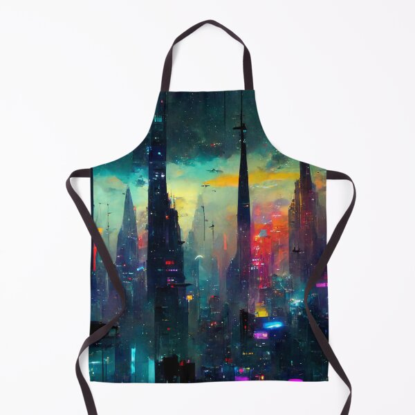 Item preview, Cyberpunk Futuristic City designed and sold by Midalle.