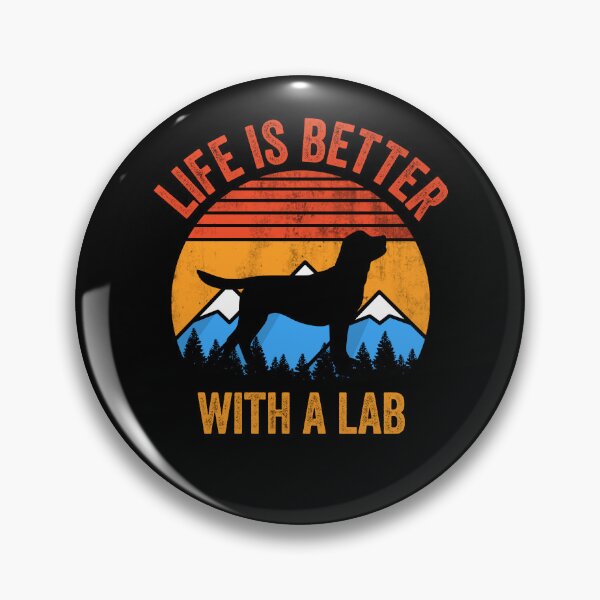 Item preview, Life Is Better With A Labrador Vintage Distressed Dog Gift  designed and sold by Guarddogdrive.