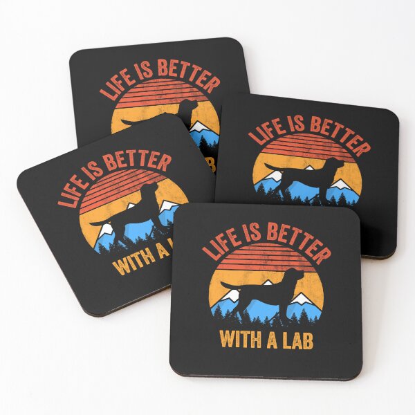 Item preview, Life Is Better With A Labrador Vintage Distressed Dog Gift  designed and sold by Guarddogdrive.