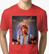 Chuck Norris Tri-blend T-Shirt