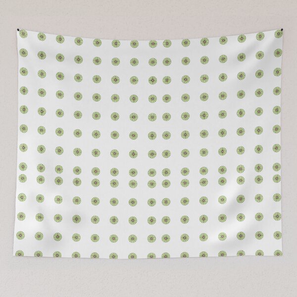 Item preview, light green flowers wallpaper designed and sold by Prapan.