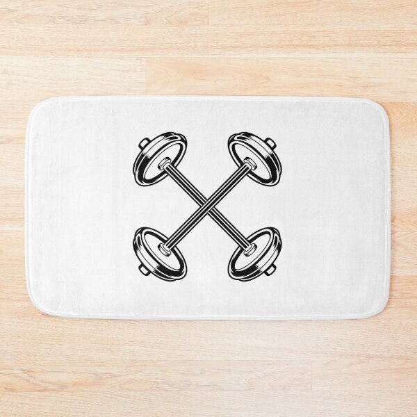 Item preview, Barbell Cross GYM Logo designed and sold by Pikasso 1.
