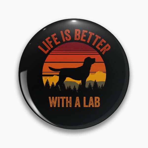 Item preview, Life Is Better With A Labrador Vintage Country Dog Gift  designed and sold by Guarddogdrive.