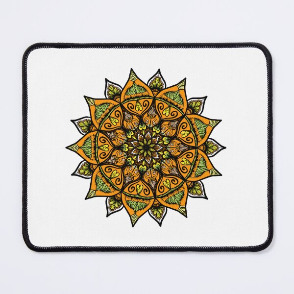 Artikelvorschau, Blumenmandala entworfen und verkauft von Pot1belly.
