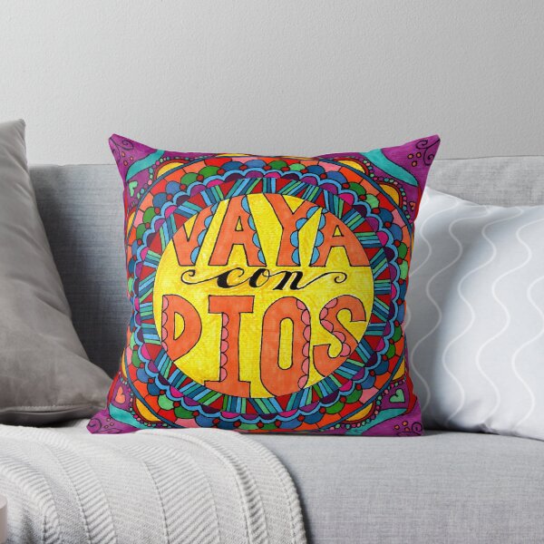 Vaya con Dios Throw Pillow