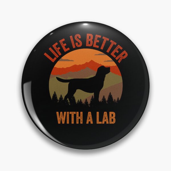 Item preview, Life Is Better With A Labrador Vintage Country Dog Gift  designed and sold by Guarddogdrive.