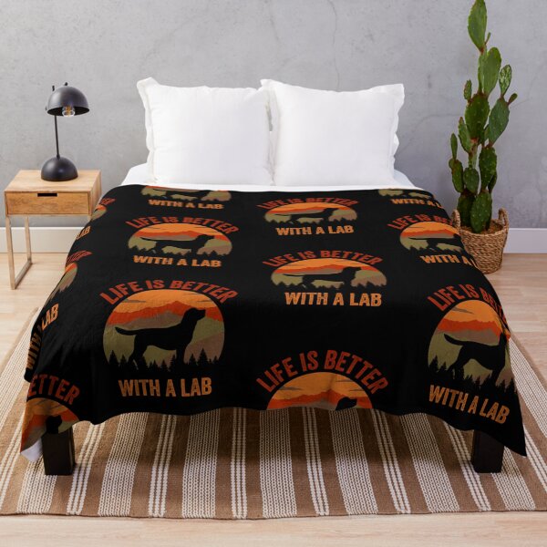 Item preview, Life Is Better With A Labrador Vintage Country Dog Gift  designed and sold by Guarddogdrive.