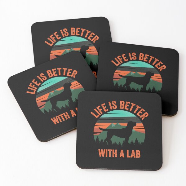 Item preview, Life Is Better With A Labrador Vintage Dog Gift  designed and sold by Guarddogdrive.