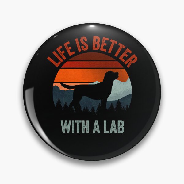 Item preview, Life Is Better With A Labrador Vintage Dog Gift  designed and sold by Guarddogdrive.