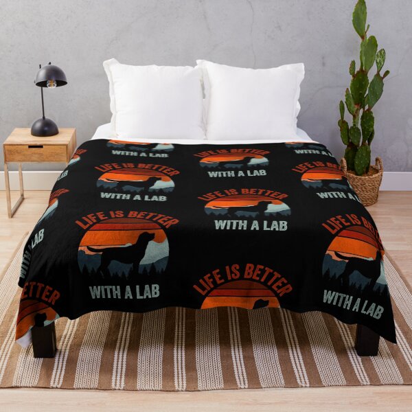 Item preview, Life Is Better With A Labrador Vintage Dog Gift  designed and sold by Guarddogdrive.