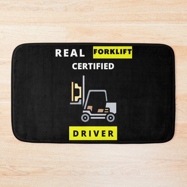 Item preview, real forklift certified driver, best gift for forklift drivers designed and sold by Trucker10.