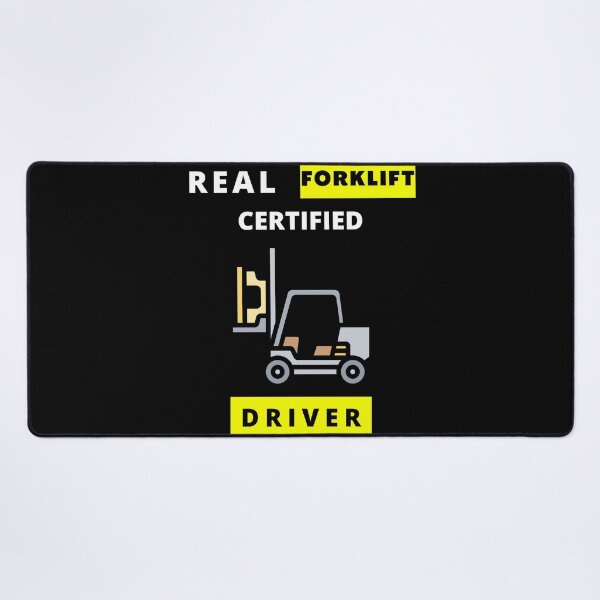 Item preview, real forklift certified driver, best gift for forklift drivers designed and sold by Trucker10.