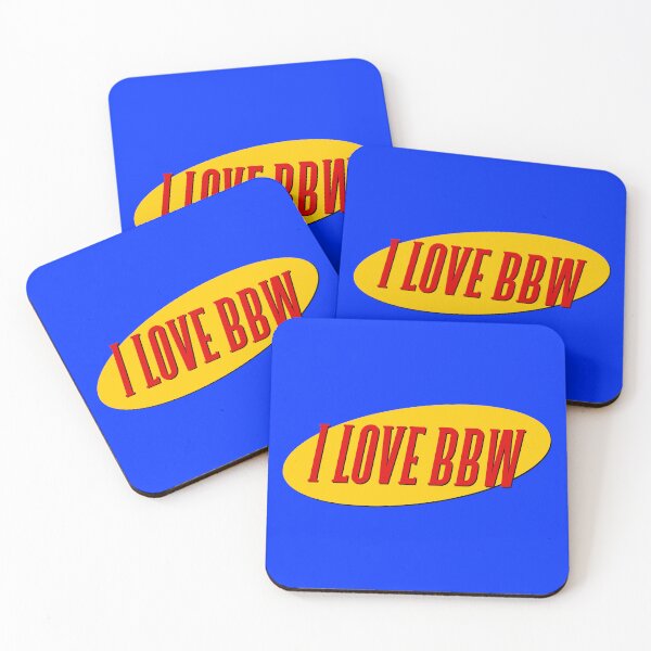 Item preview, I Love BBW  designed and sold by BestCoolStuff.