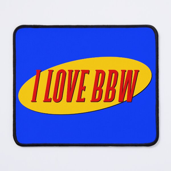 Item preview, I Love BBW  designed and sold by BestCoolStuff.