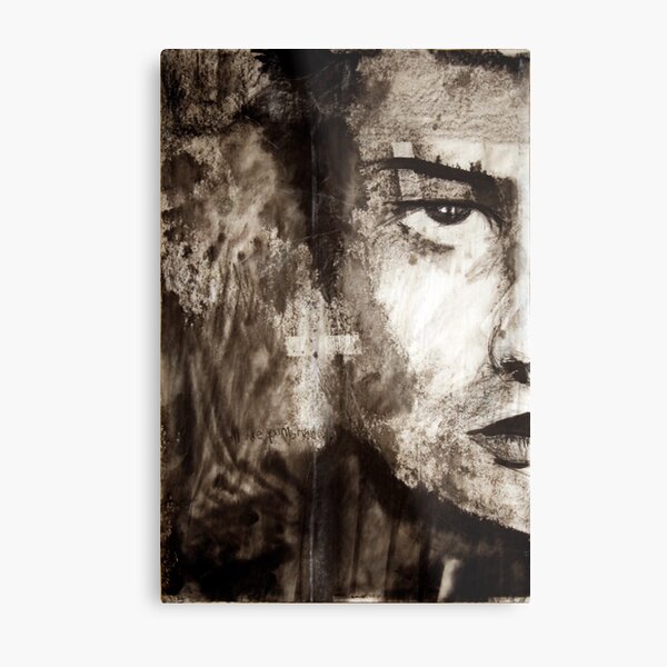 portrait of Simon John Ritchie Metal Print