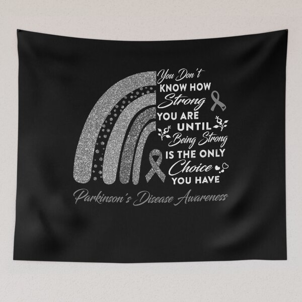 Item preview, You Don't Know How Strong You Are Rainbow Parkinson's Disease Awareness designed and sold by Gillosina.