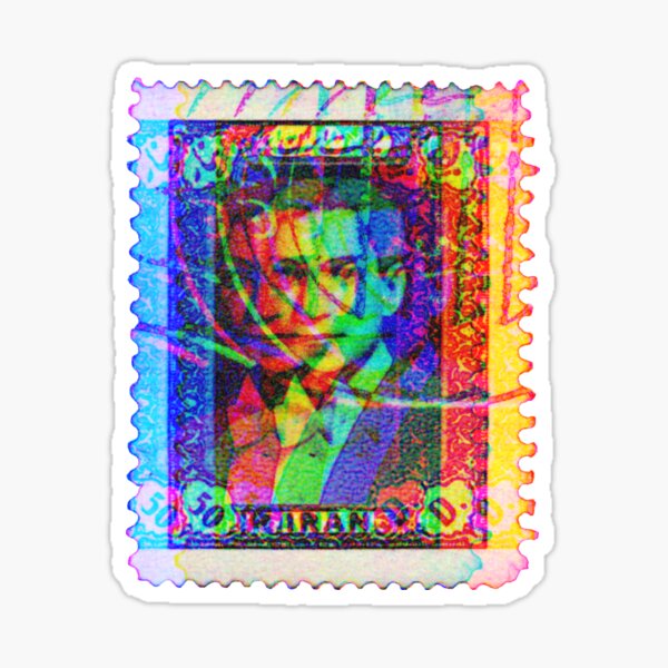 &ldquo;Persian stamp - Persian (iranian) art&rdquo; Sticker for Sale by Elbenj