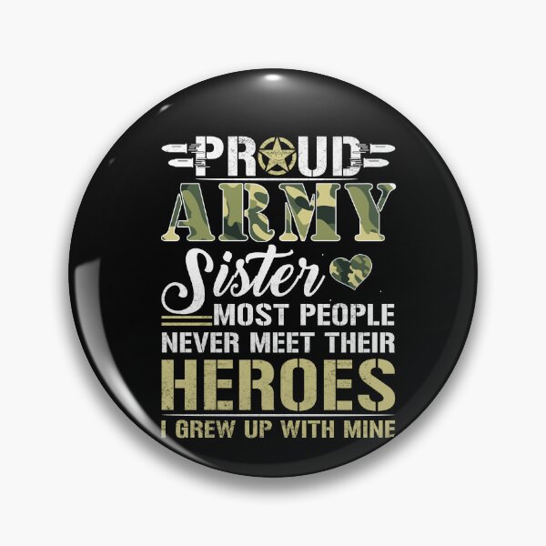 Item preview, ARMY  Veteran Proud US Army Sister Shirt Military Pride  designed and sold by Simeon	 Dorelus.