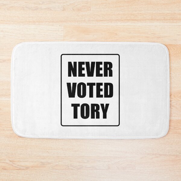 Item preview, Never Voted Tory designed and sold by Inspirationmotivation.