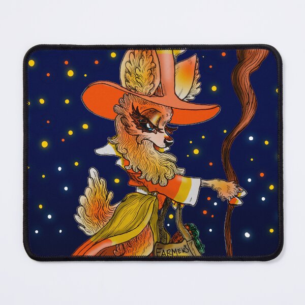 Item preview, Candy Corn Deer Wizard, Starry Background designed and sold by Brooksie Fontaine.