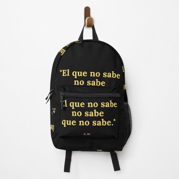 Item preview, El Que No Sabe No Sabe Que No Sabe designed and sold by Rockopolys.