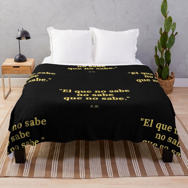 Item preview, El Que No Sabe No Sabe Que No Sabe  designed and sold by Rockopolys.