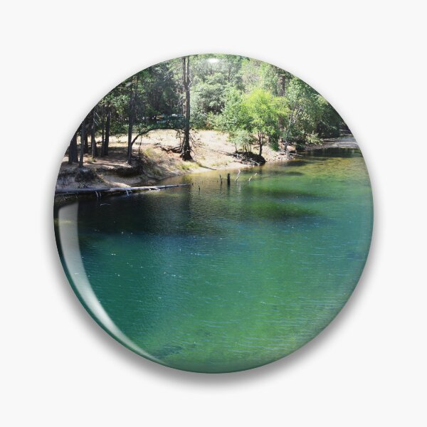 Item preview, Yosemite National Park landscape photography. Beautiful mountain, summer  green trees and clear water river. designed and sold by naturematters.