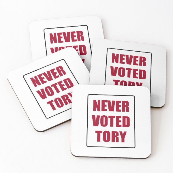Item preview, Never Voted Tory designed and sold by Inspirationmotivation.