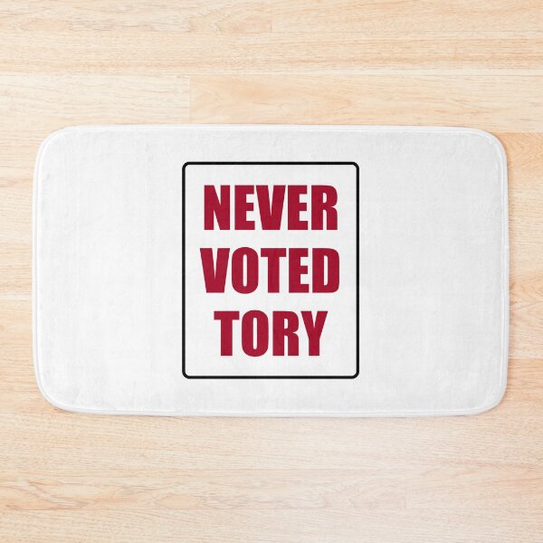 Item preview, Never Voted Tory designed and sold by Inspirationmotivation.