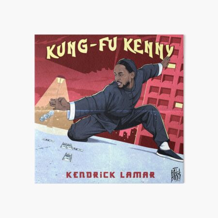 Kung Fu Kenny Art Board Print